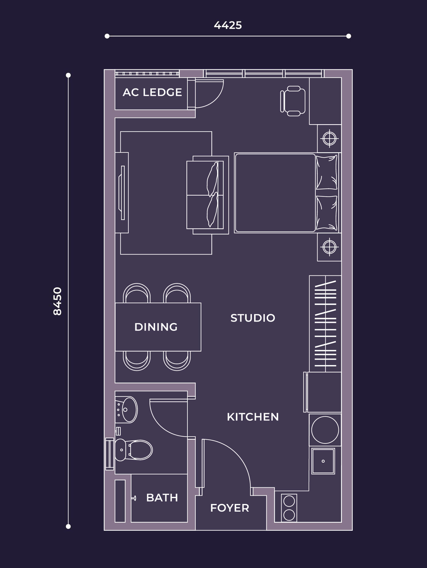 Type A Floor Plan