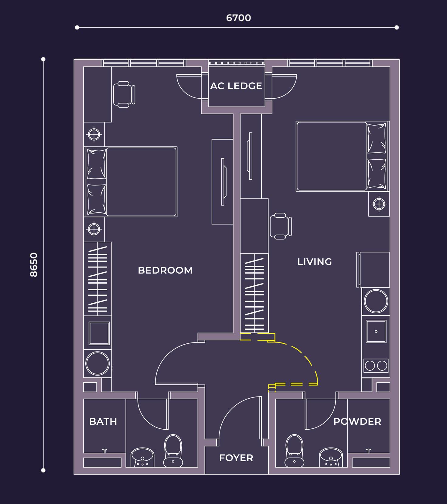 Type C Floor Plan